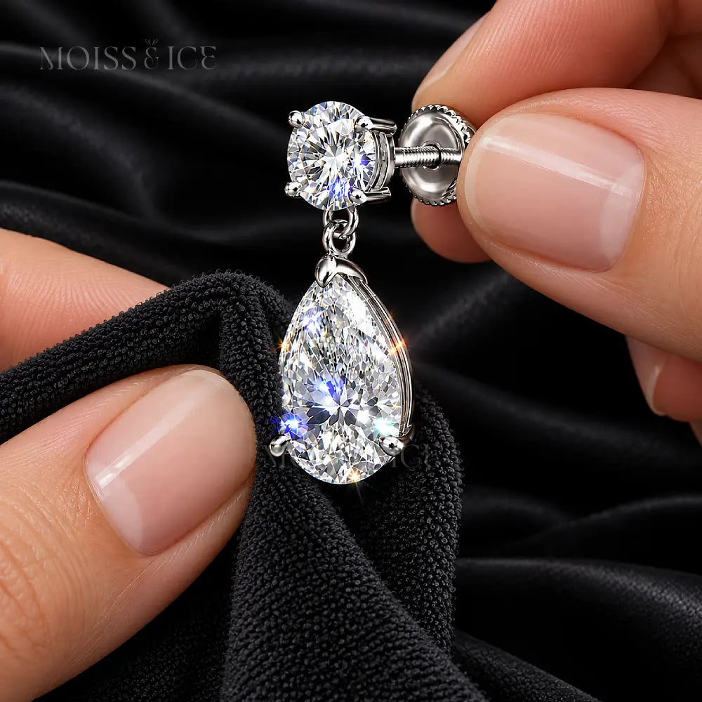 caring for your lab diamond earrings
