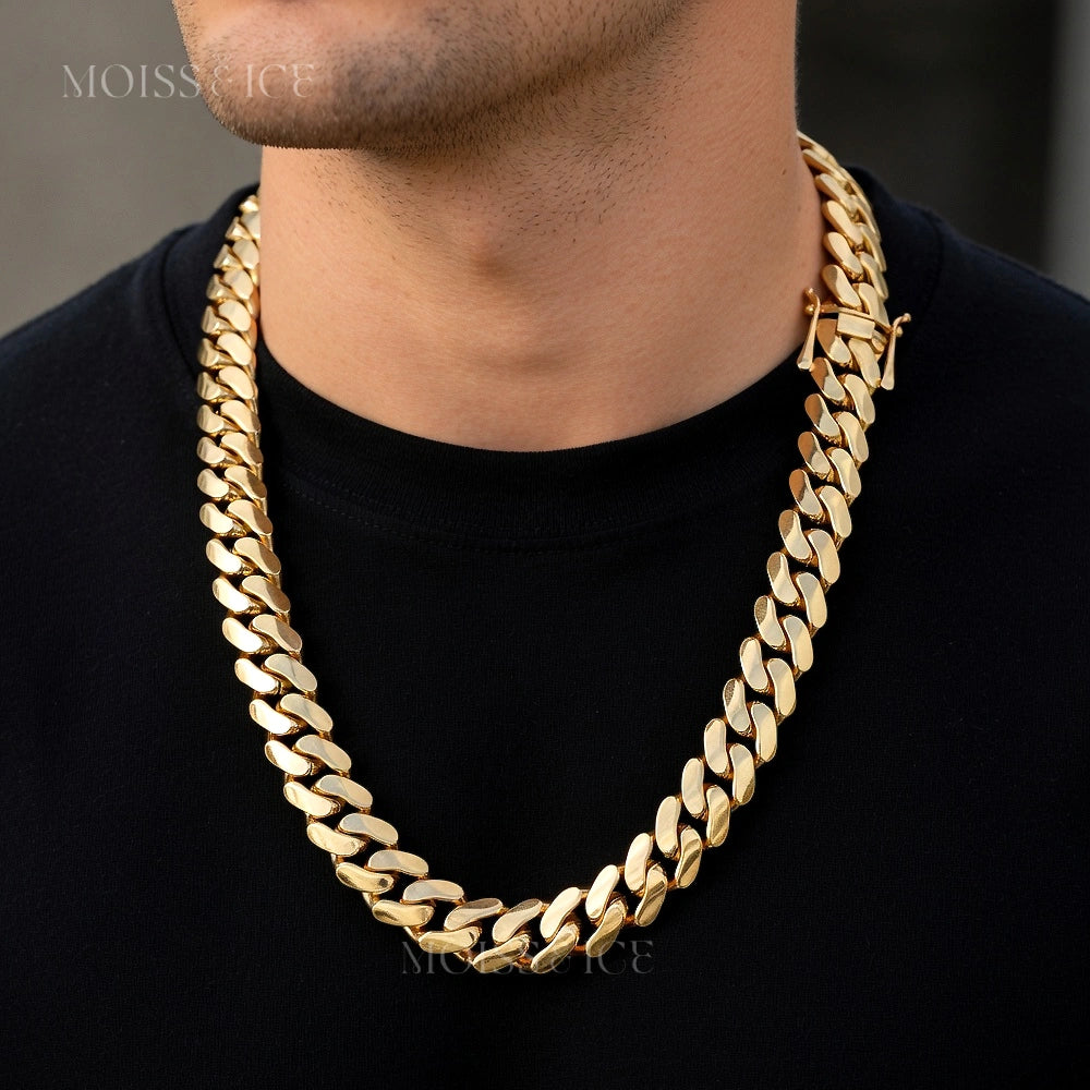 premium men's Cuban link chains