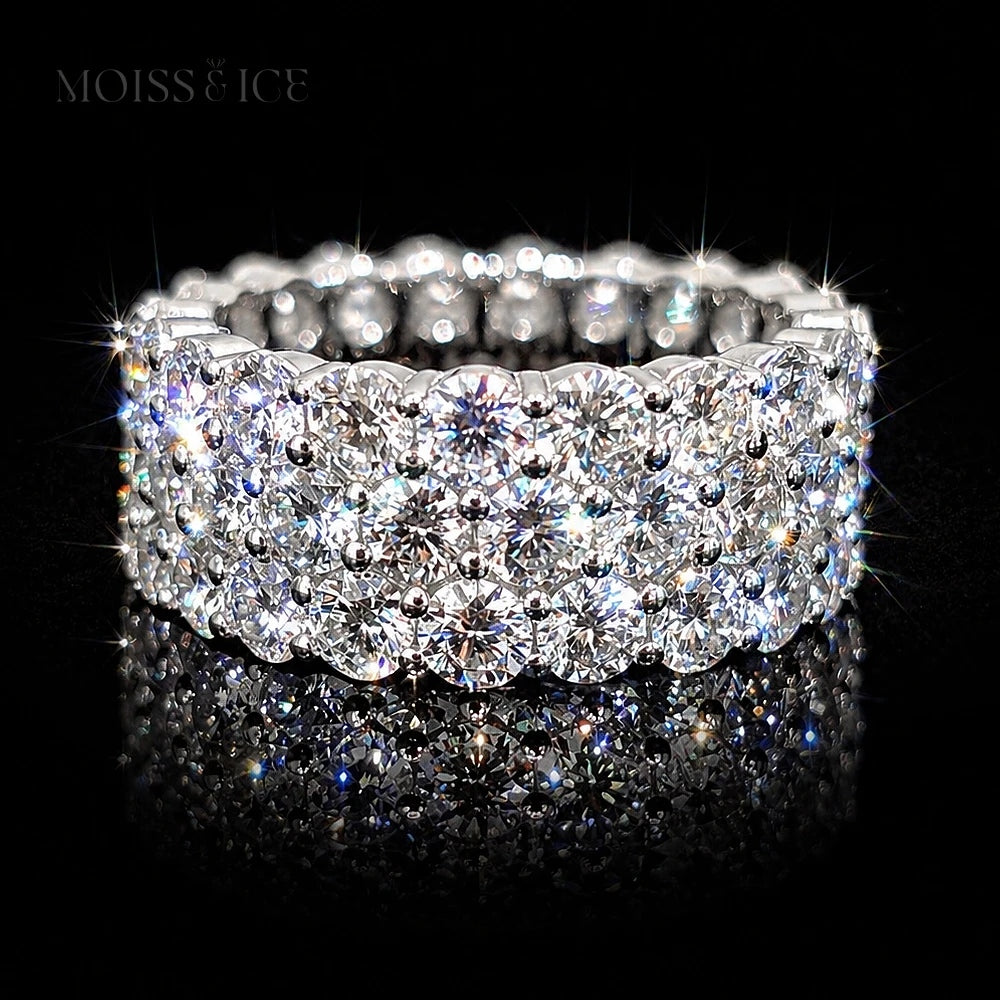 men's moissanite rings