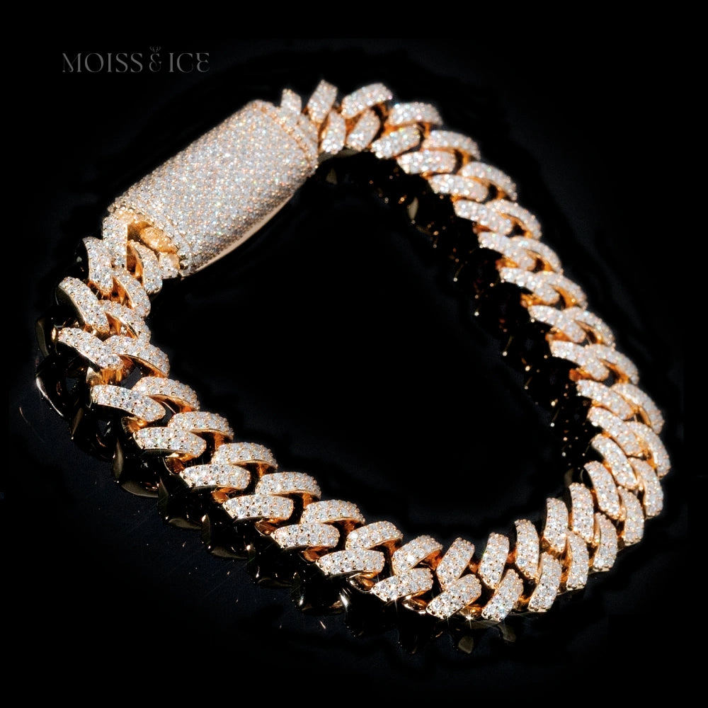 The Jiya | Moissanite Cuban Bracelet